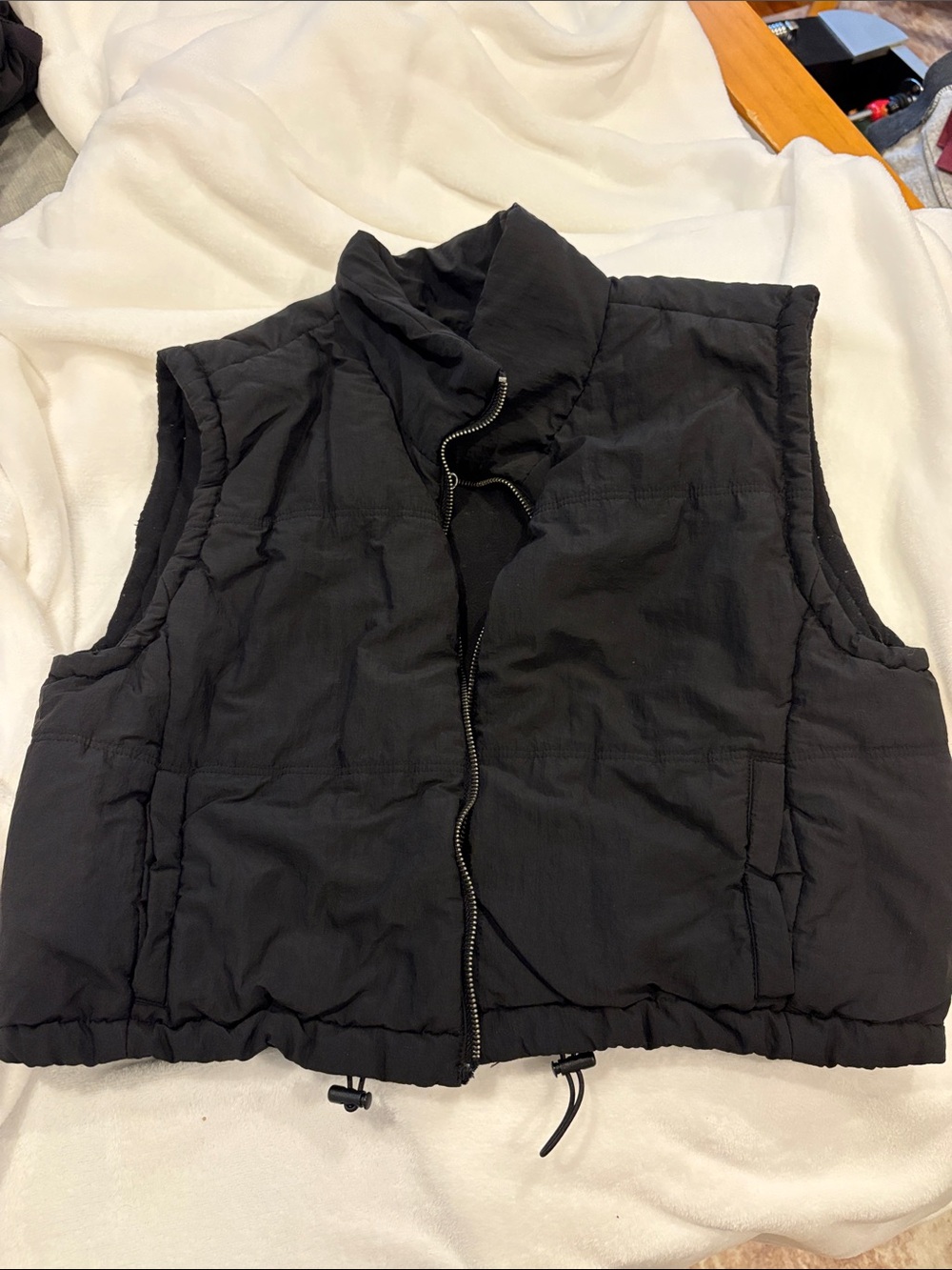 Thread & Supply Black Puffer Vest